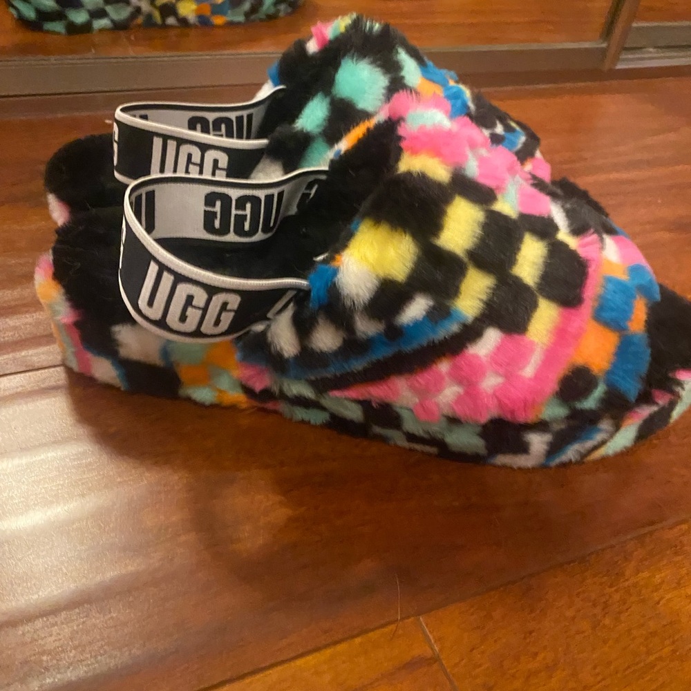 Ugh fluff yeah slippers